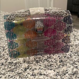 Kurt Geiger Rainbow Logo Crossbody Bag